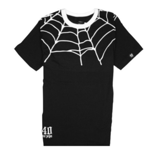 40 OZ NYC Spider Web Tee Black 