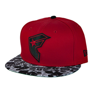 FAMOUS BOOMBOX BOH SNAPBACK RED 