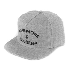 CROOKS &amp; CASTLES Men&#039;s Woven Snapback Cap - Champagne &amp; Cocaine