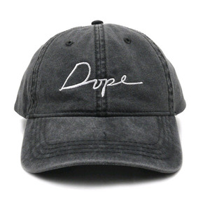 Dope Script Cap (Black)