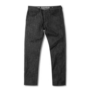 CROOKS &amp; CASTLES Denim Pants - All-Day Core (Raw Black)