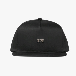 DOPE Micro Metal Logo Snapback (Black)