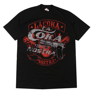 LA COKA Nostra Distressed Shirt &quot;Vintage Series&quot;