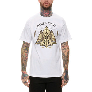 REBEL 8 FATE FOR NONE TEE (WHTE) 