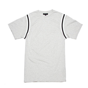 BLACK SCALE Varsity T-shirt (Grey)