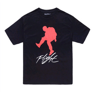 FNTY Kanye Flight T-Shirt  (BLACK)