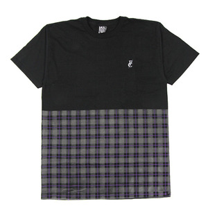 FLYING COFFIN PLAID TEE